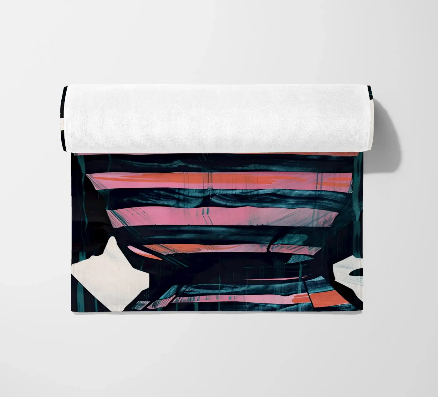 Woman and Crows strandhanddoek van DaarbyN