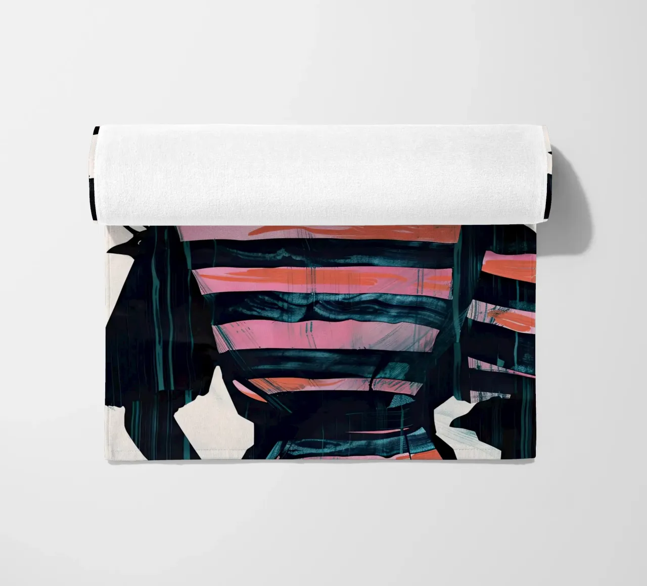 Donna e corvi telo mare da DaarbyN