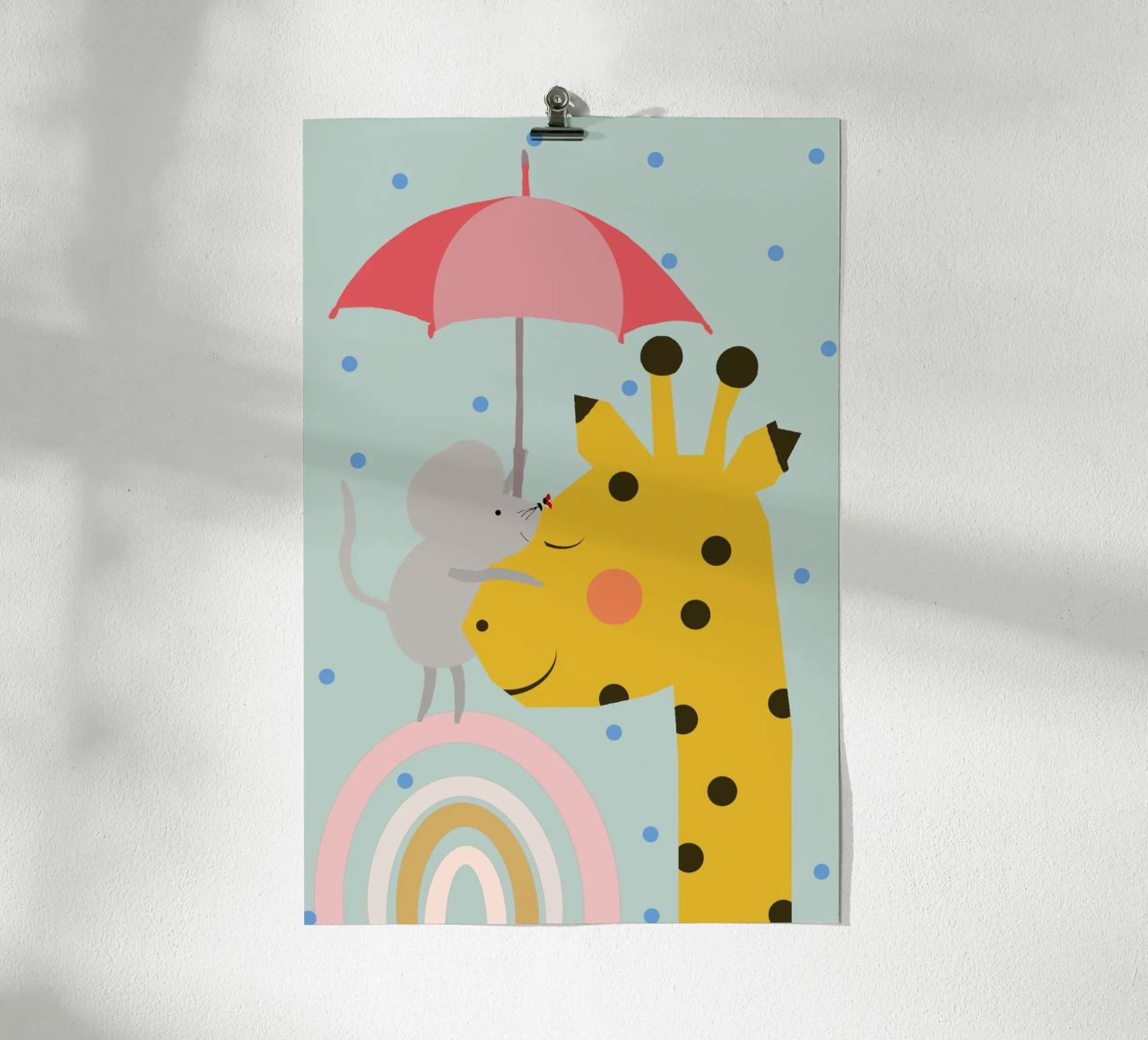 Ich lass dich nicht im Regen stehen poster by maramirage