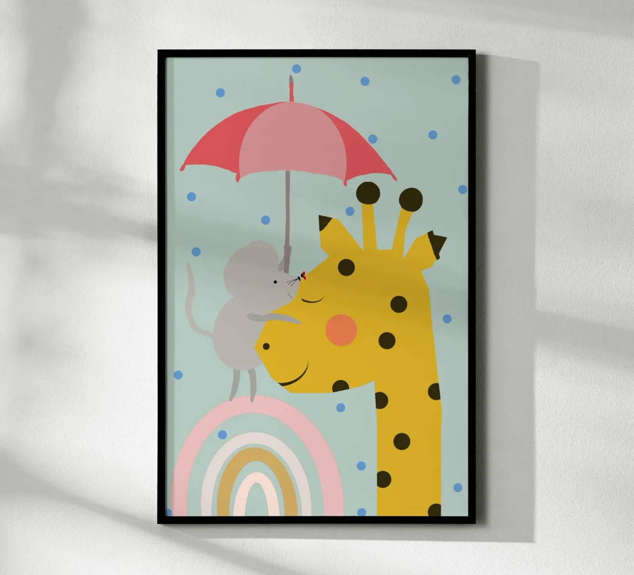 Ich lass dich nicht im Regen stehen poster da maramirage