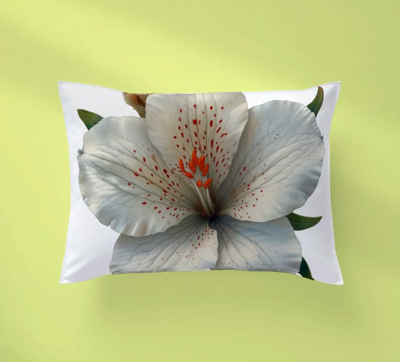 Fiore di Zephyranthes cuscino da Bold Blooms