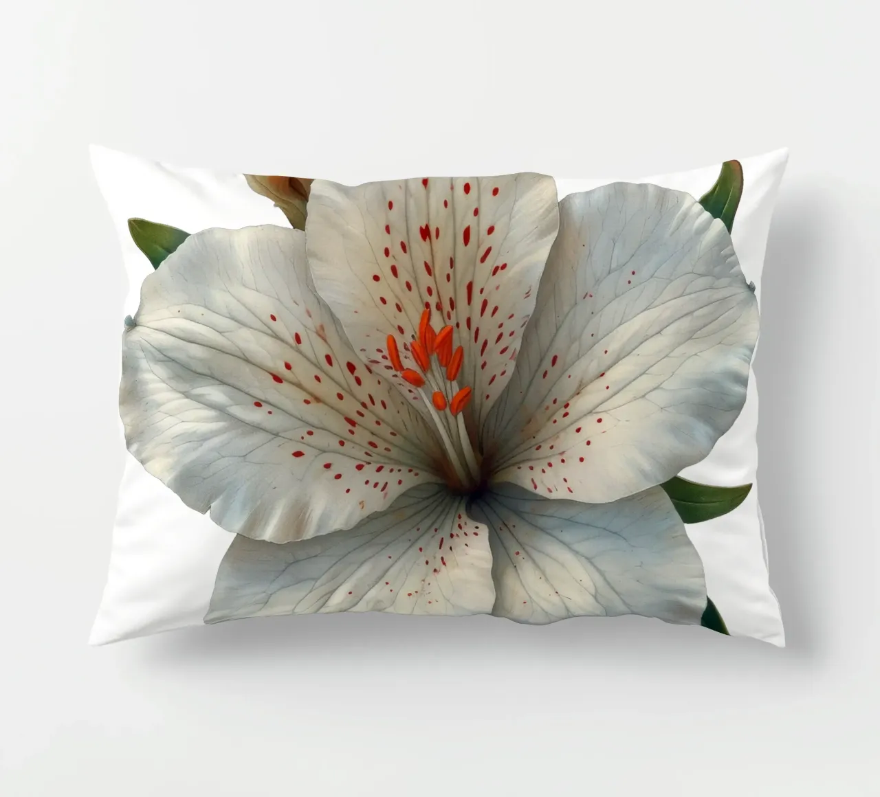Fiore di Zephyranthes cuscino da Bold Blooms