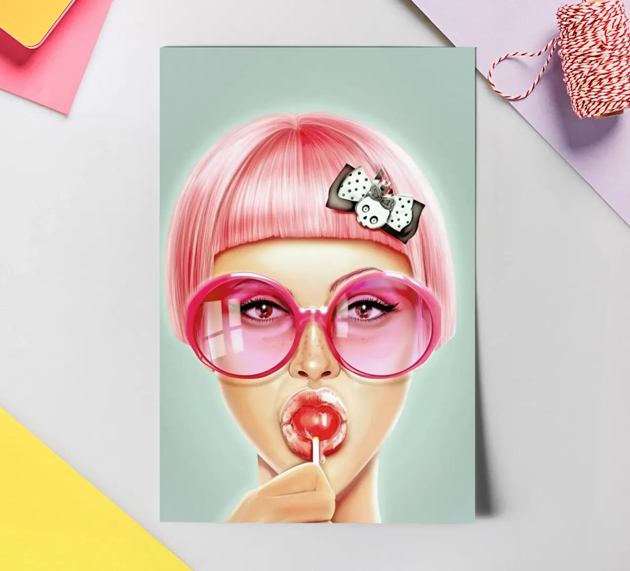 COOL sticker sheet by Giulio Rossi