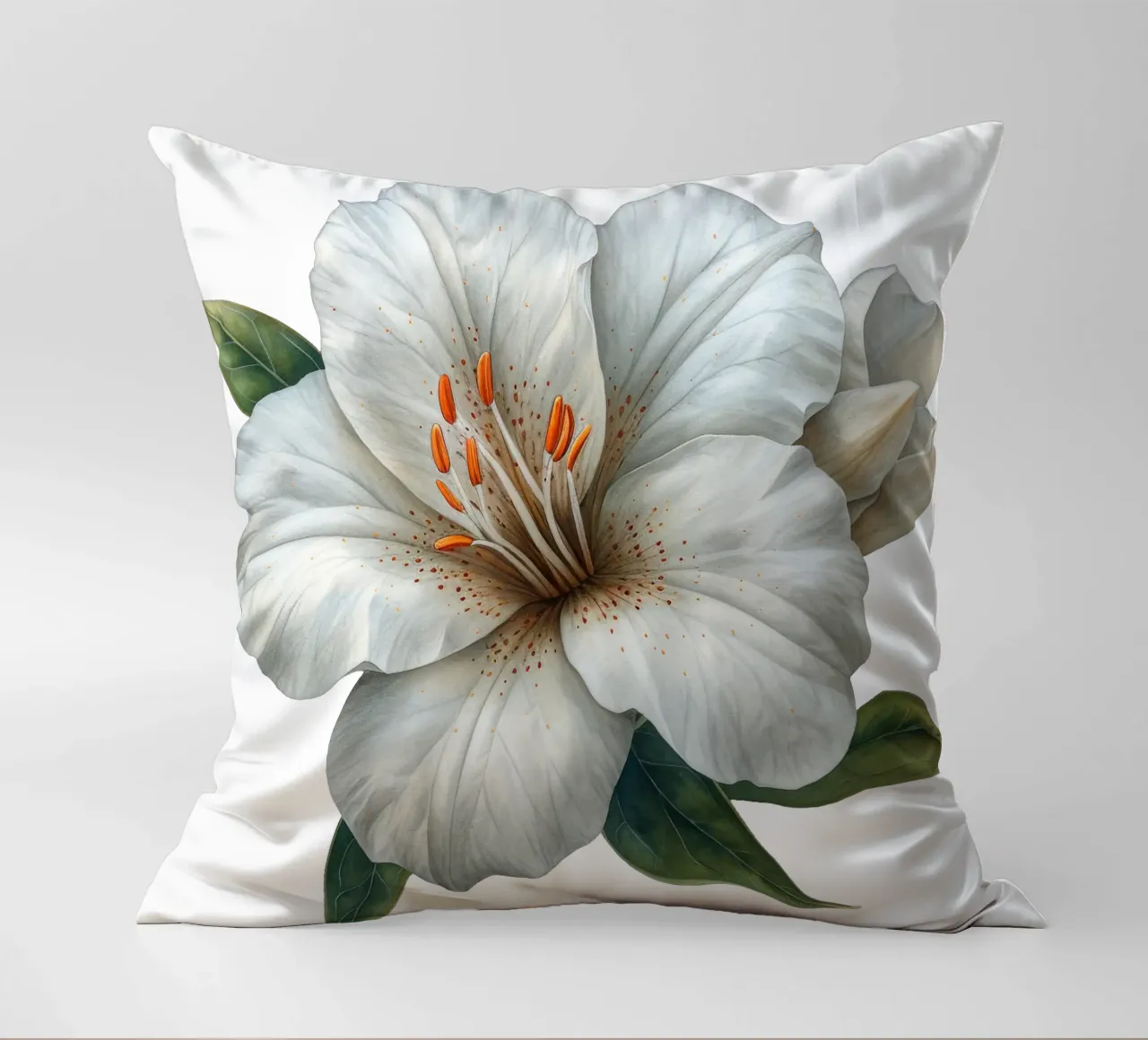 Fiore di Zephyranthes cuscino da Bold Blooms