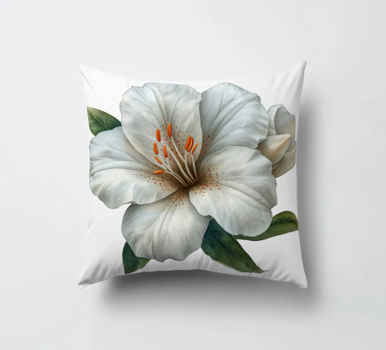Fiore di Zephyranthes cuscino da Bold Blooms