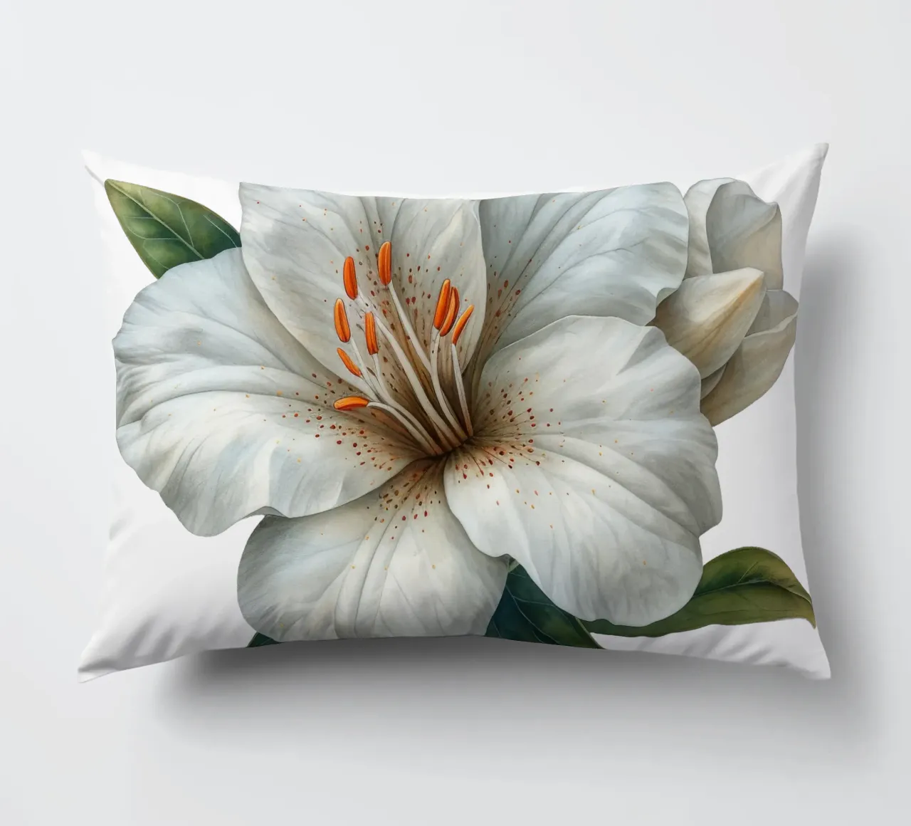 Fiore di Zephyranthes cuscino da Bold Blooms