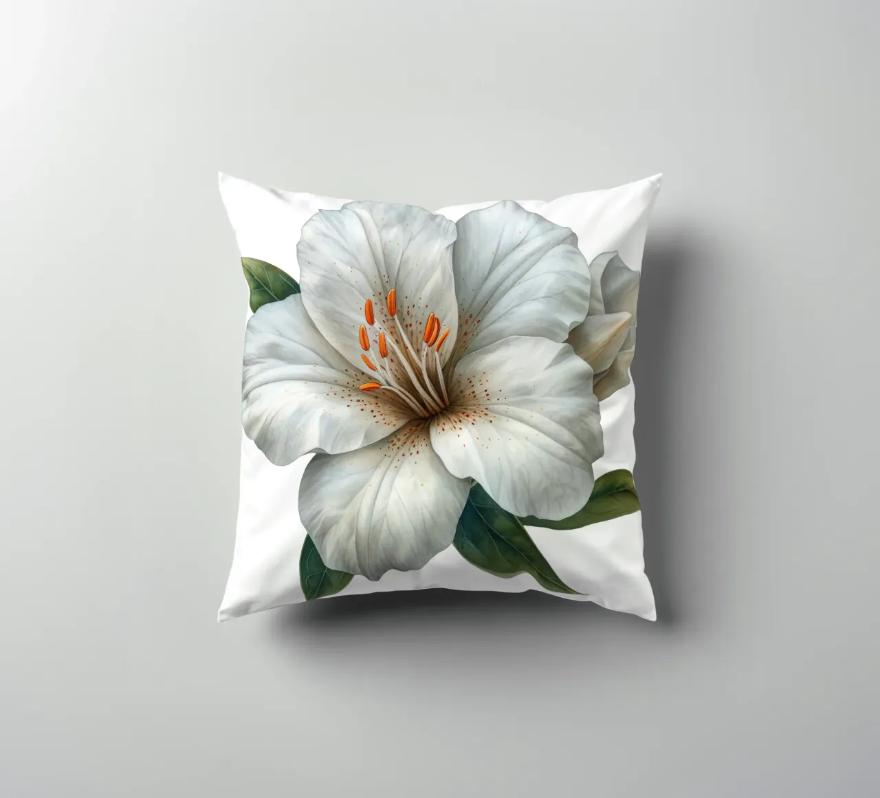 Fiore di Zephyranthes cuscino da Bold Blooms