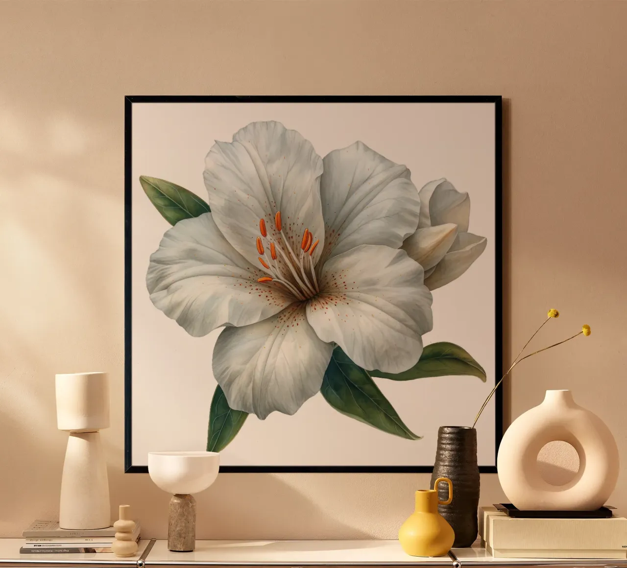 Fiore di Zephyranthes carta hahnemühle da Bold Blooms