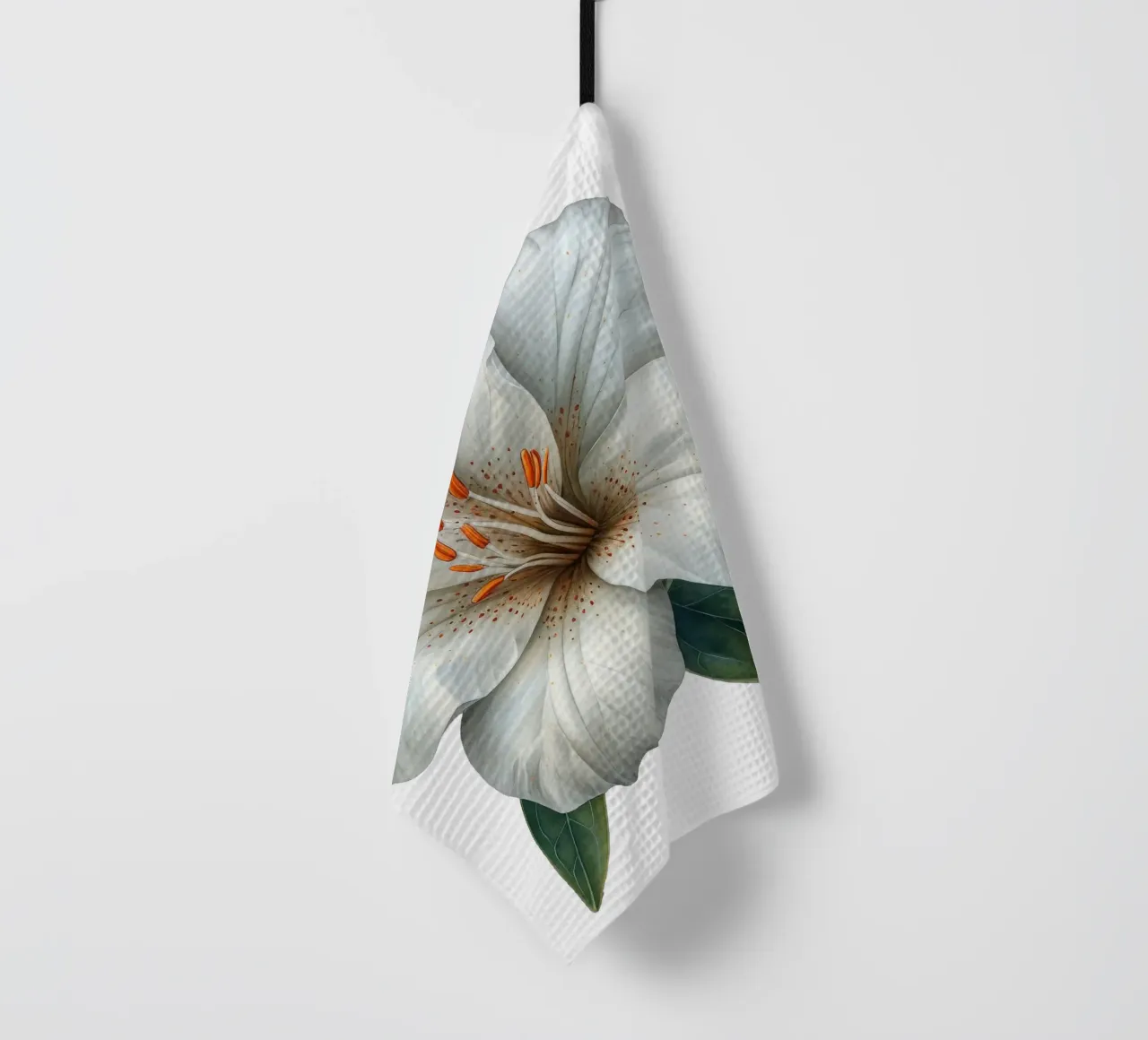 Fiore di Zephyranthes canovaccio da cucina da Bold Blooms
