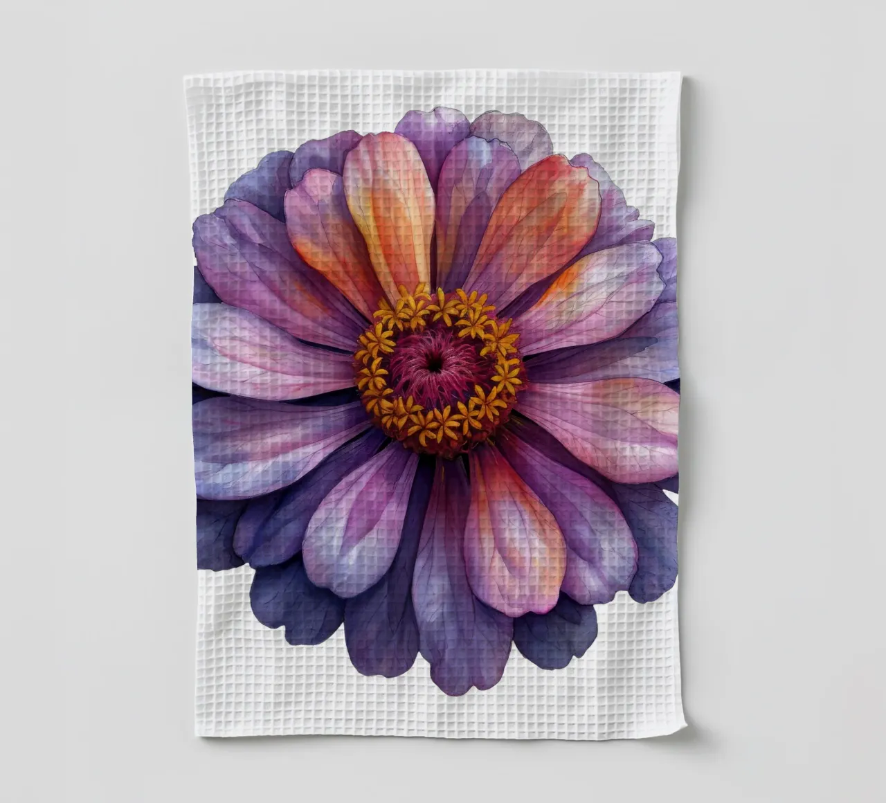 Fiore di zinnia canovaccio da cucina da Bold Blooms