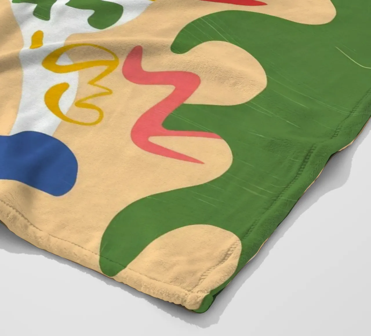 Forme astratte colorate coperta in pile da Kamera Obskura