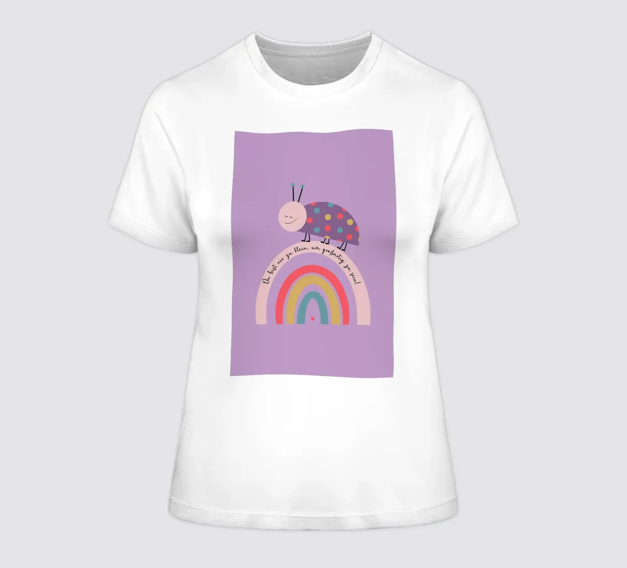 Nie zu klein um großartig zu sein - Käfer t-shirt da donna da maramirage