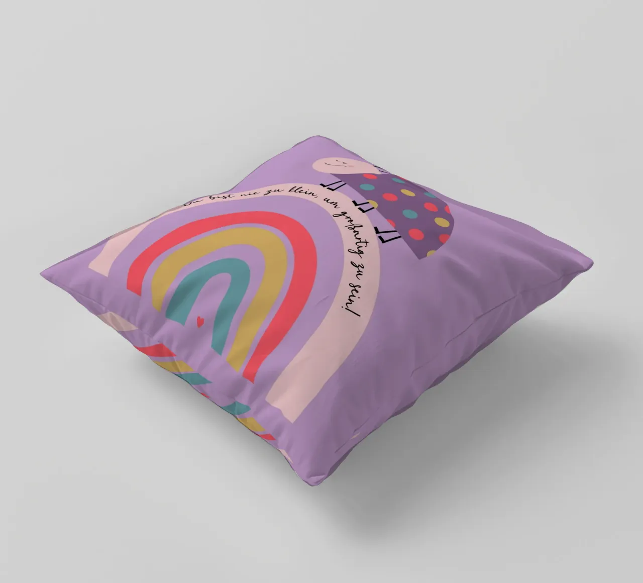 Nie zu klein um großartig zu sein - Käfer cuscino da maramirage