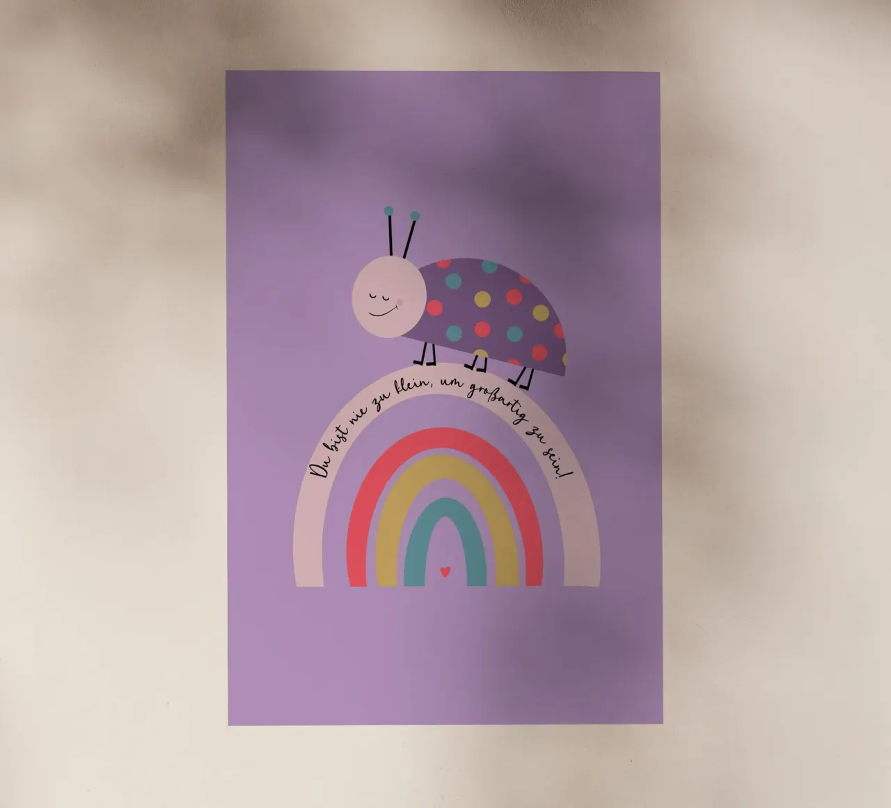 Nie zu klein um großartig zu sein - Käfer pellicola backlit da maramirage