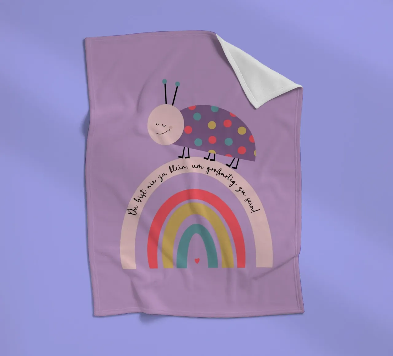 Nie zu klein um großartig zu sein - Käfer coperta in pile da maramirage