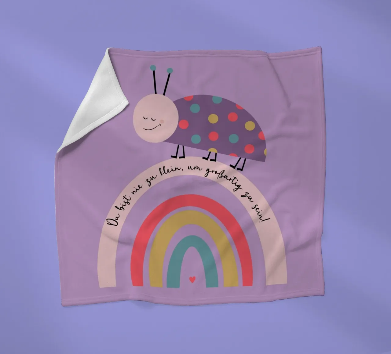 Nie zu klein um großartig zu sein - Käfer coperta in pile da maramirage