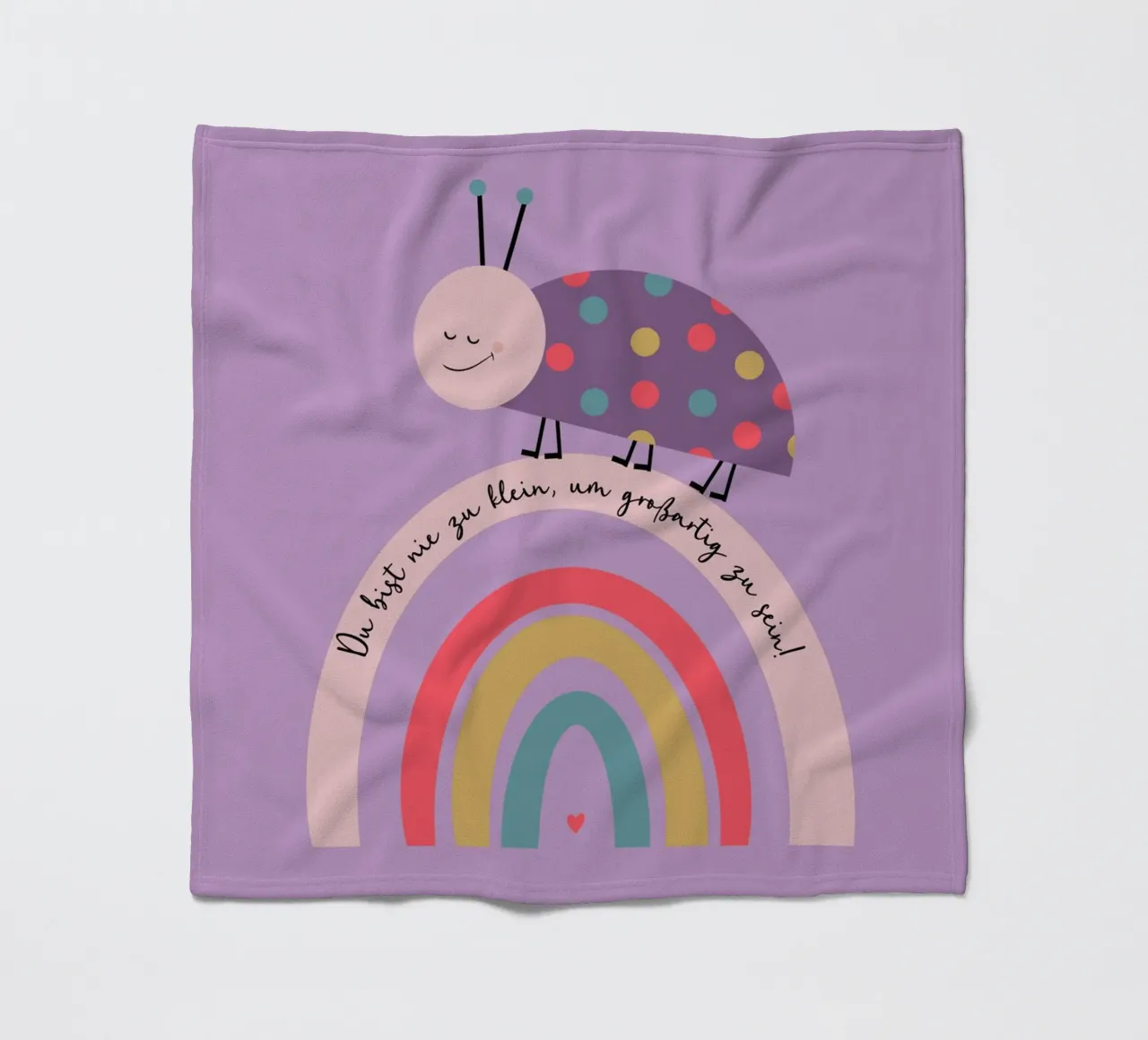 Nie zu klein um großartig zu sein - Käfer coperta in pile da maramirage