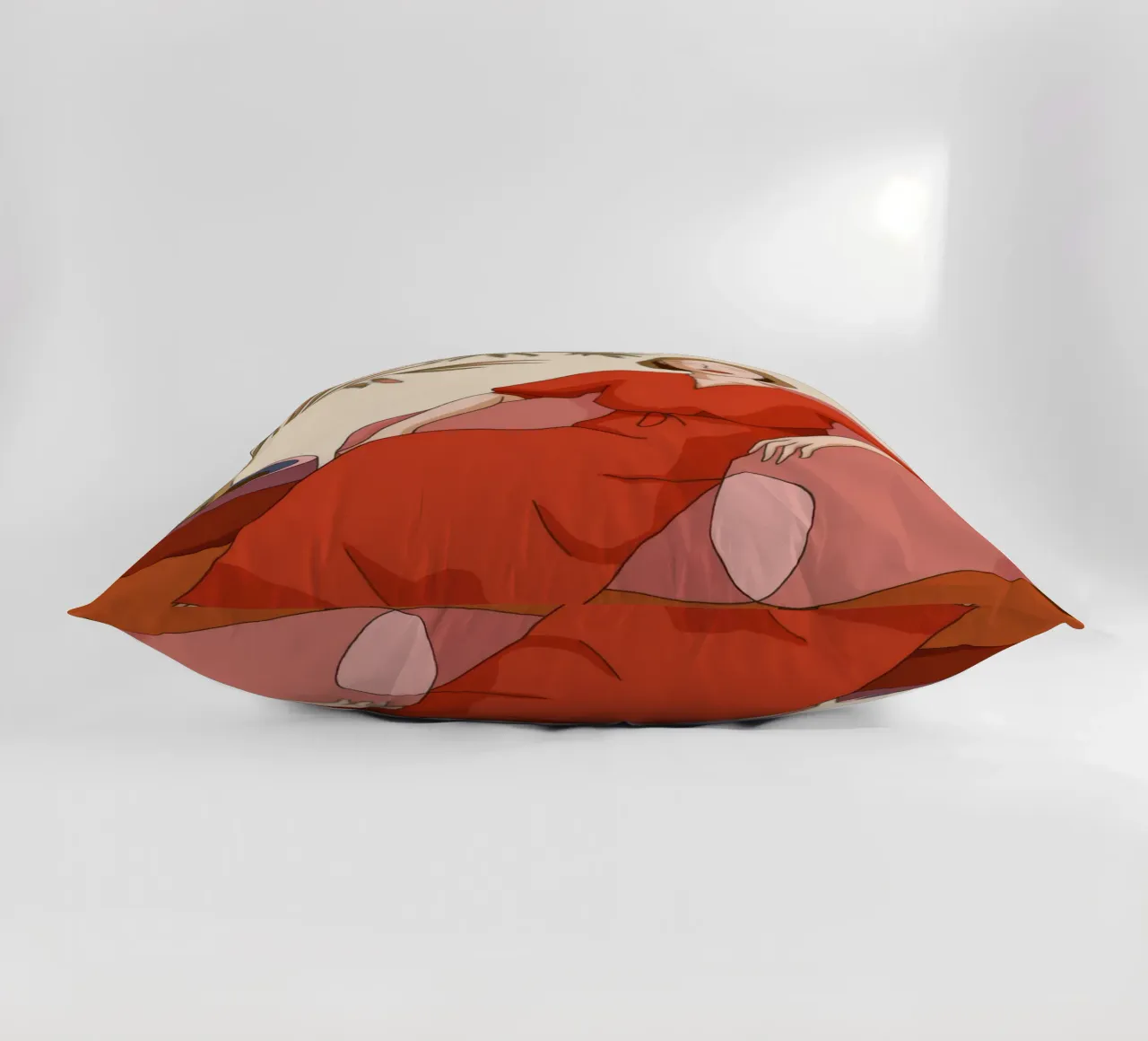 Donna in rosso cuscino da Kamera Obskura