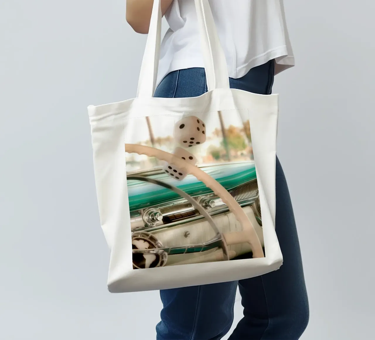 Dadi soffici borsa in juta da Dave Hare Photography