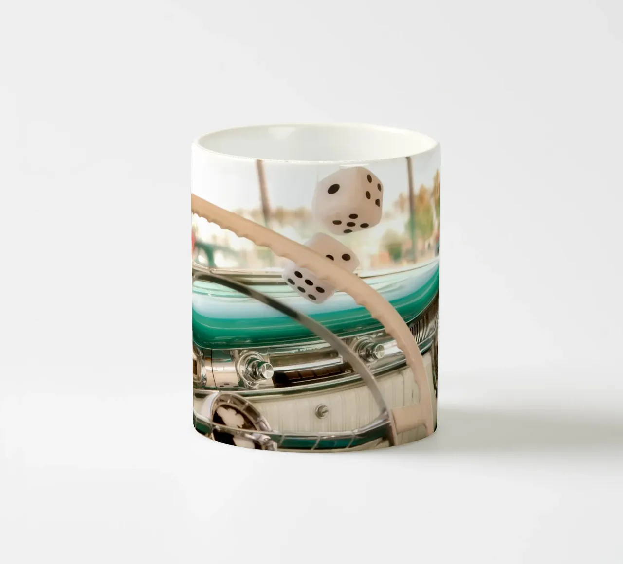 Dadi soffici tazza in ceramica da Dave Hare Photography