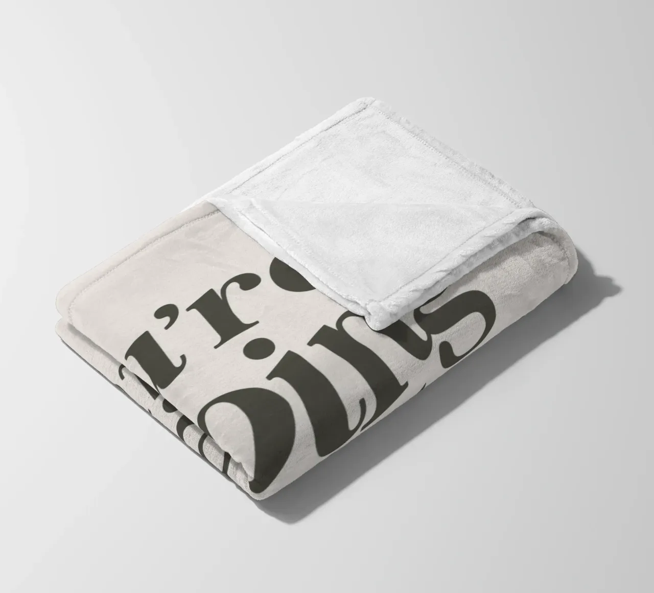 You're Doing Great Bitch Witty Empowering Typography Print fleece blanket by THE MOTIVATED TYPE