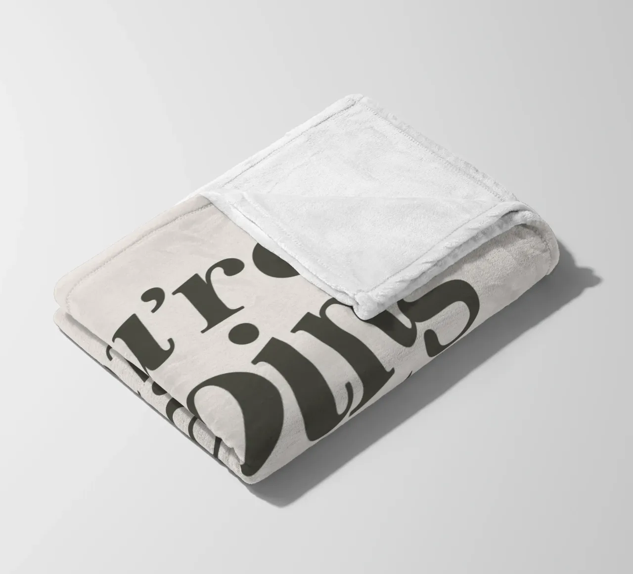 You're Doing Great Bitch Witty Empowering Typography Print fleece blanket by THE MOTIVATED TYPE