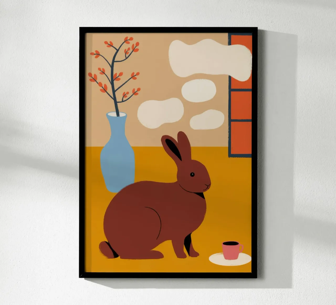 Rabbit and Vase poster da Kamera Obskura