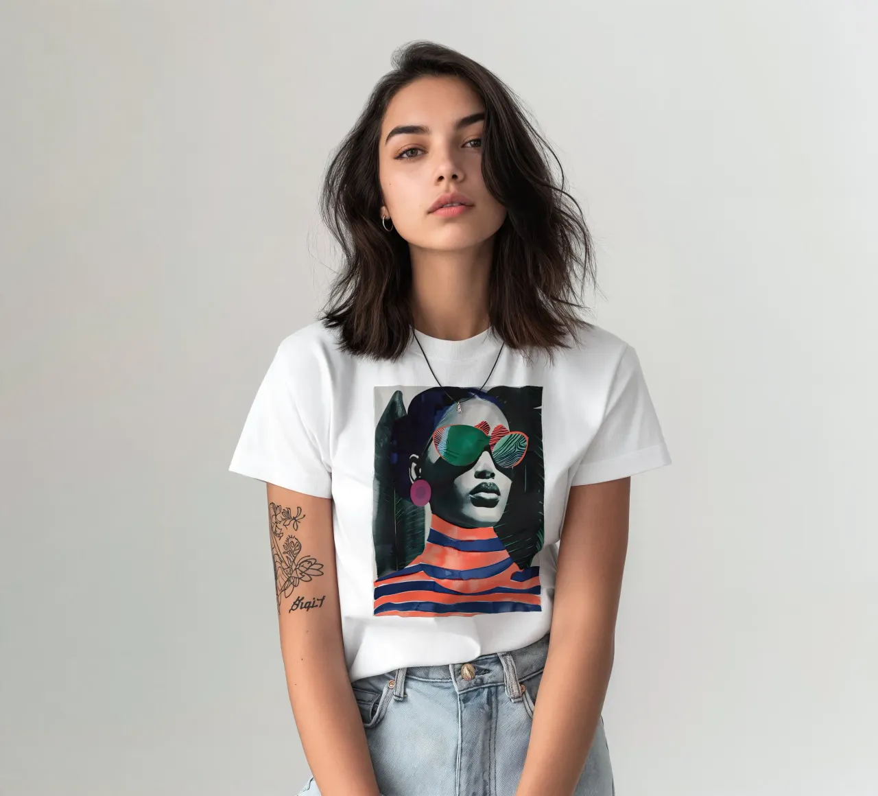 ragazza di moda t-shirt da DaarbyN