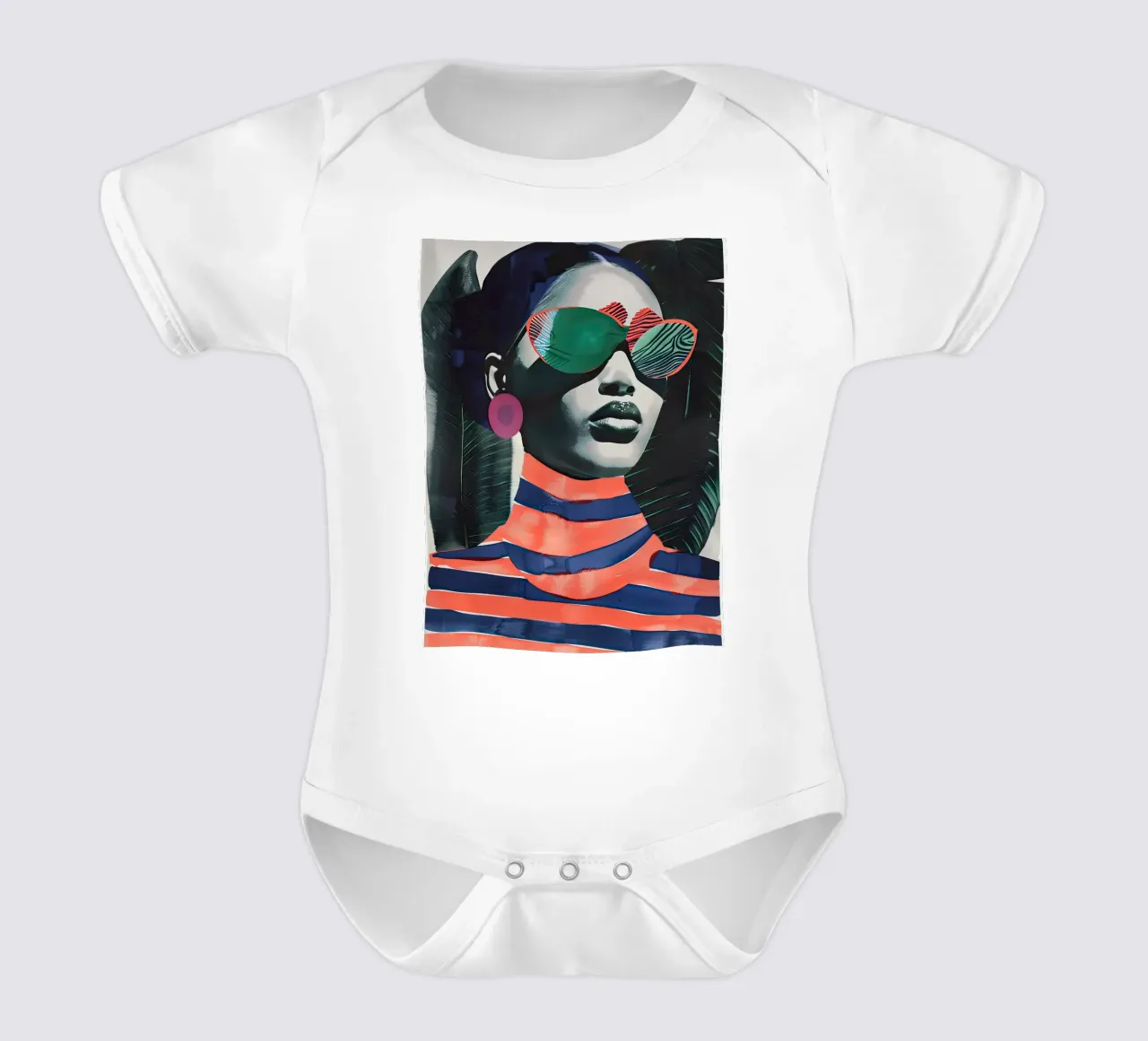 ragazza di moda body neonato maniche corte da DaarbyN