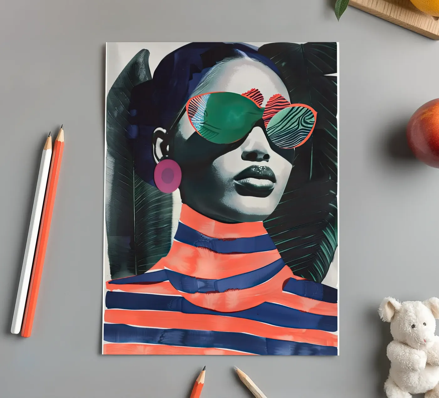 fashion girl Stickerbogen von DaarbyN
