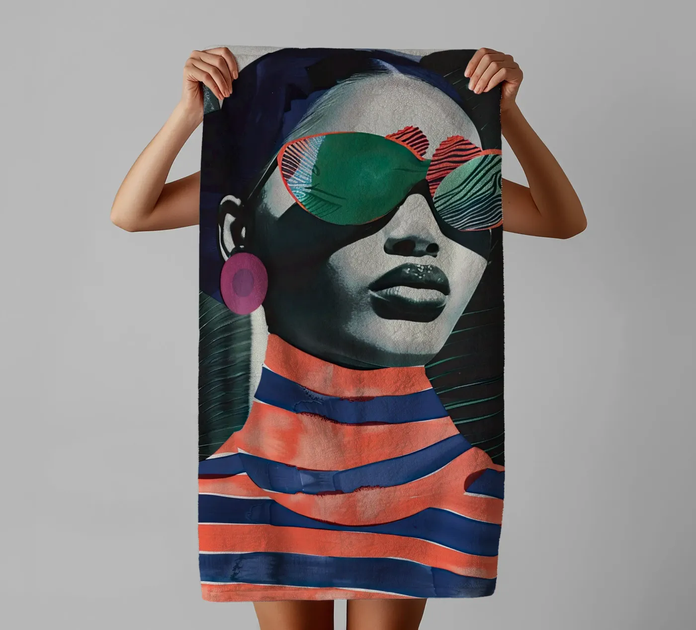 Modemädchen Handtuch von DaarbyN