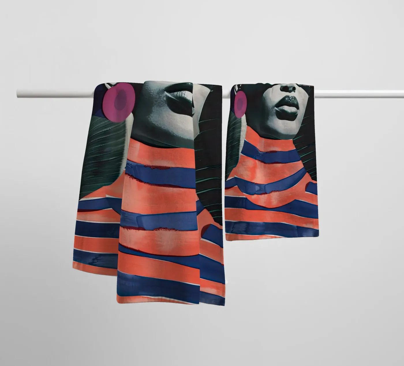 Modemädchen Handtuch von DaarbyN