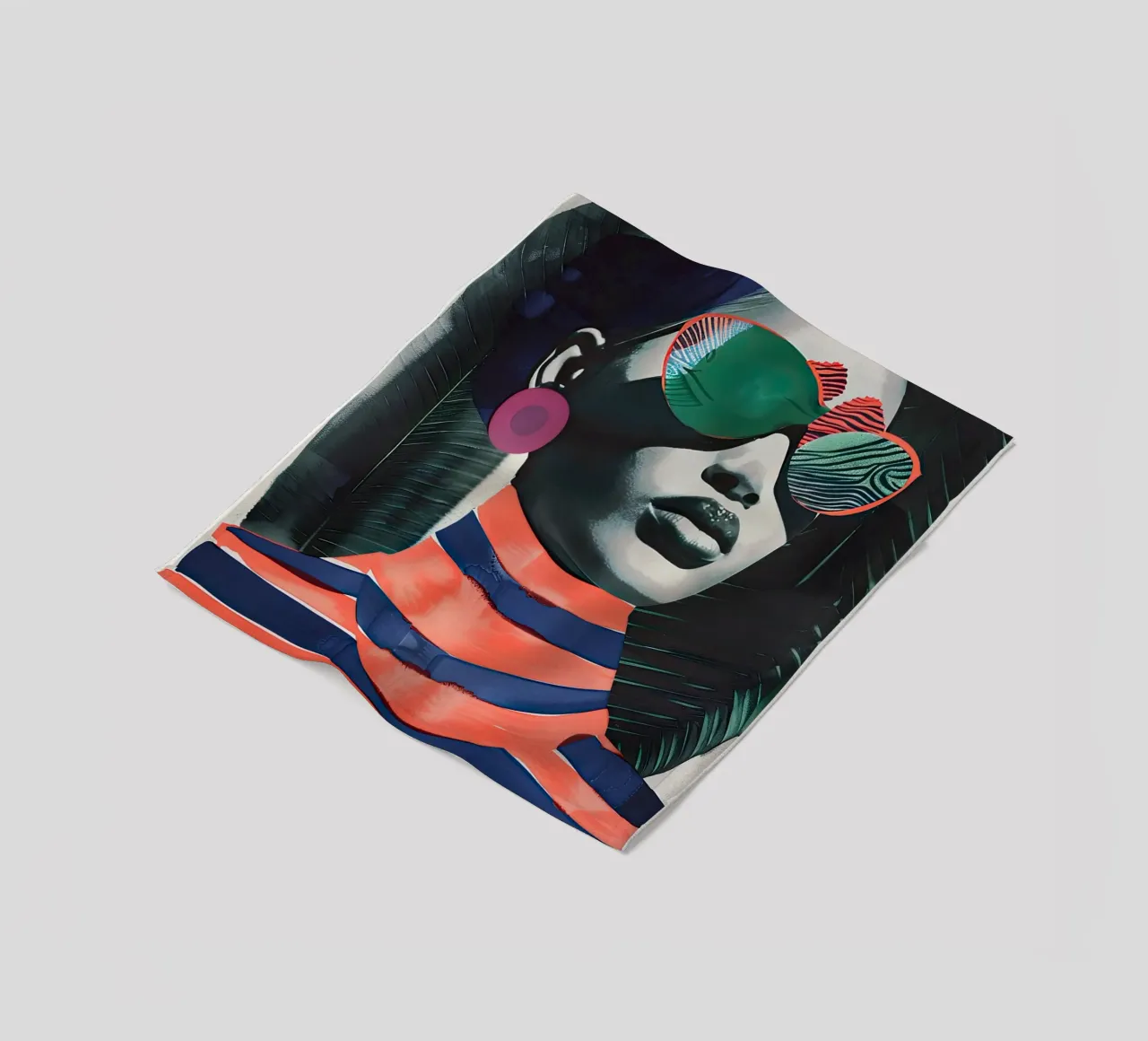 fashion girl Fleecedecke von DaarbyN