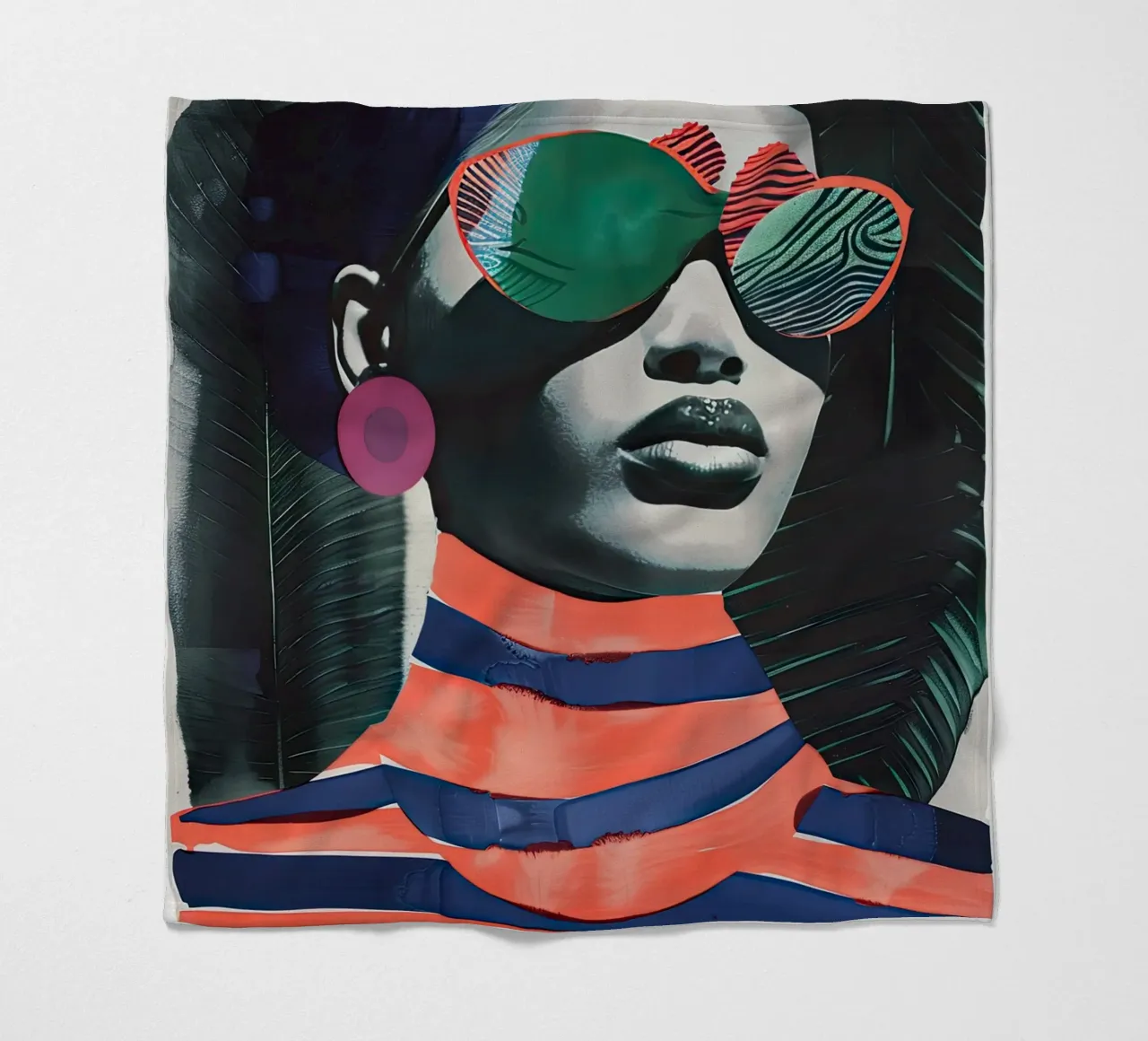 fashion girl Fleecedecke von DaarbyN