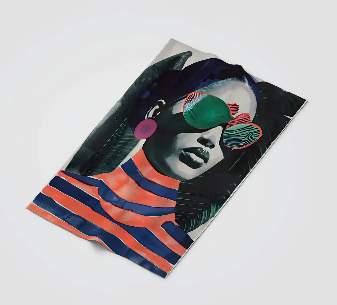 fashion girl Fleecedecke von DaarbyN