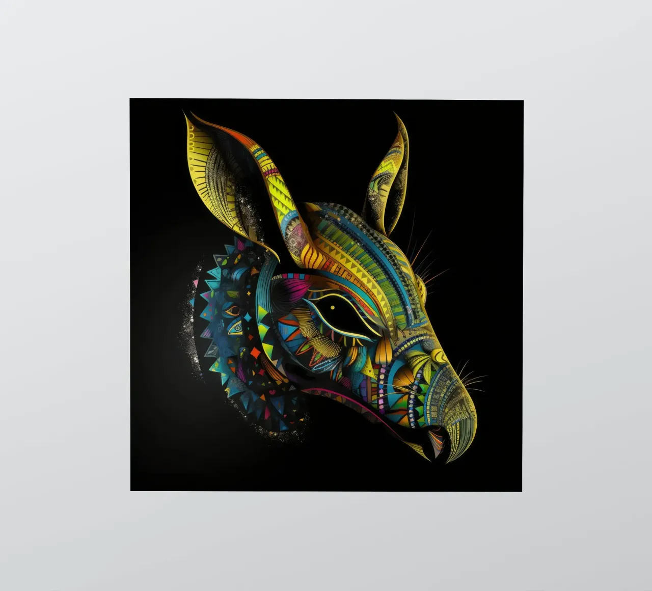 Tatoo Aardvark adesivo da Animal Portraits