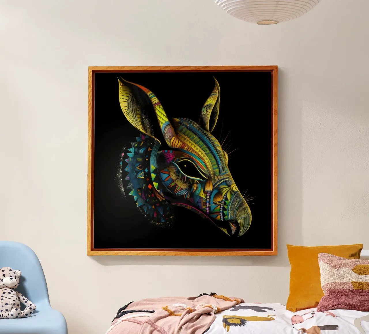 Tatoo Aardvark plexiglass da Animal Portraits