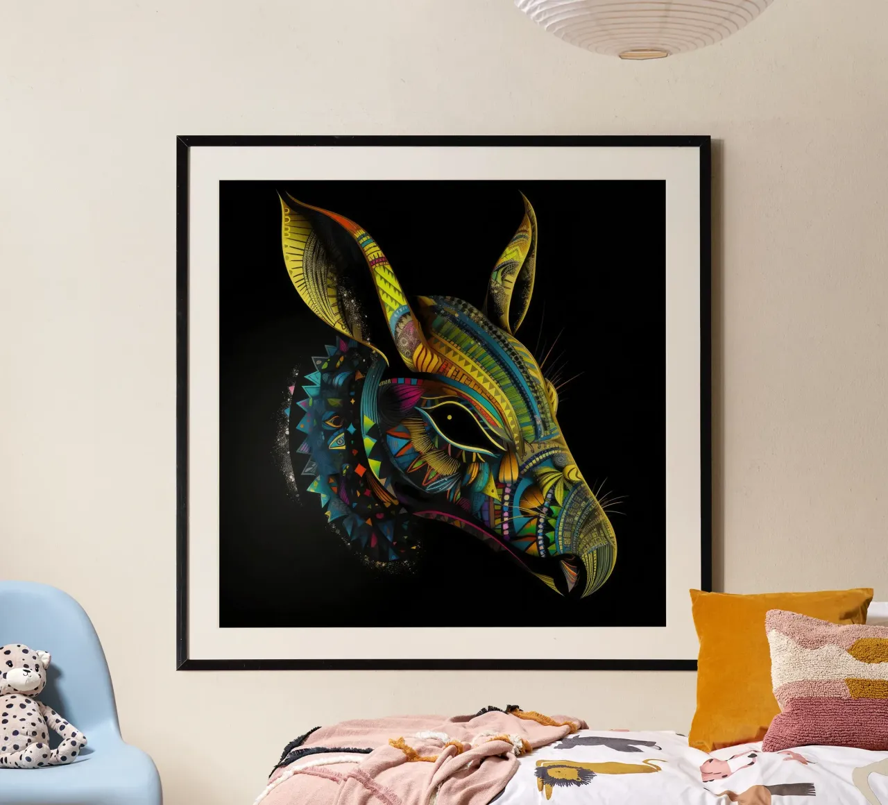 Tatoo Aardvark carta hahnemühle da Animal Portraits