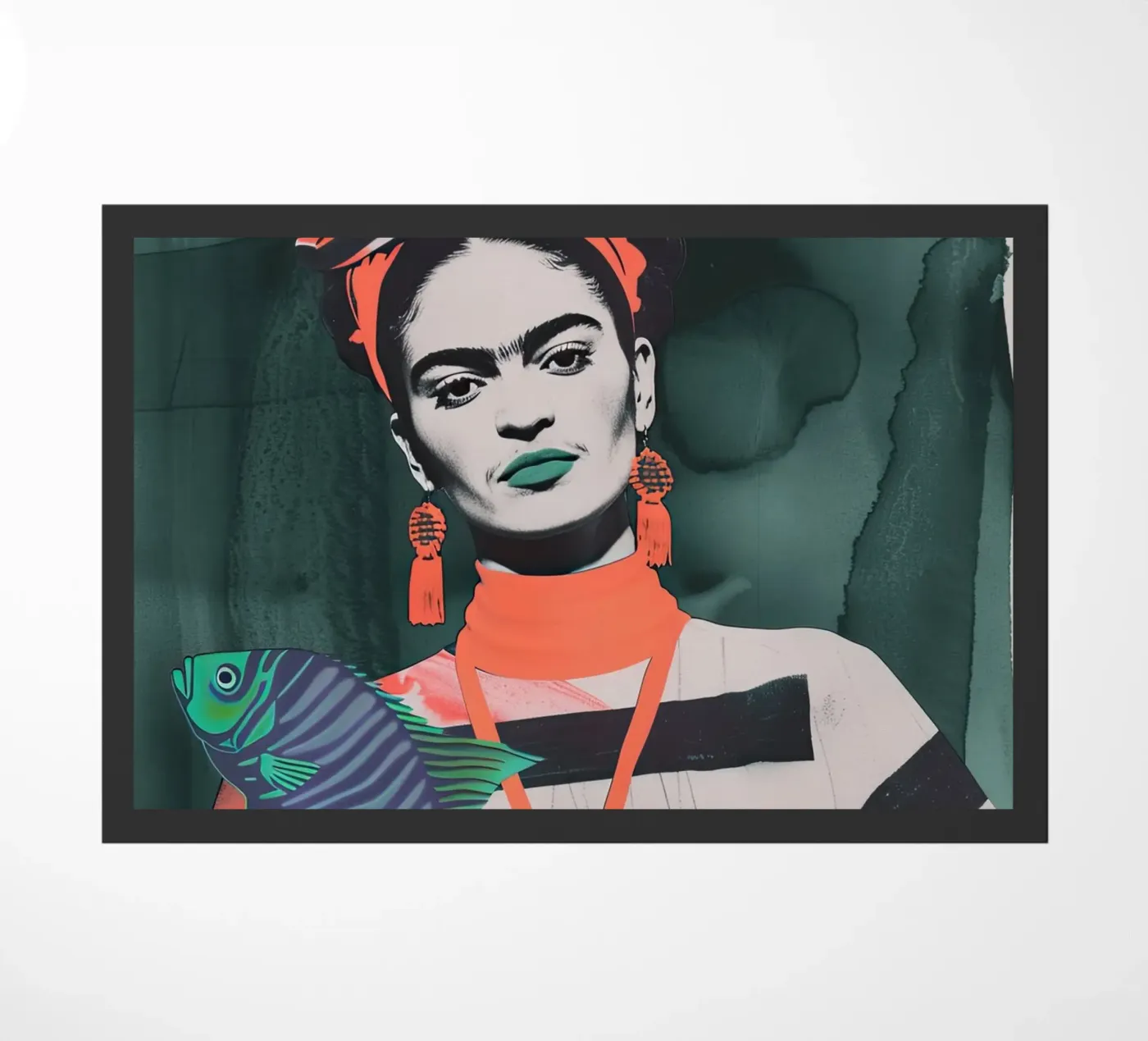 Frida doormat by DaarbyN