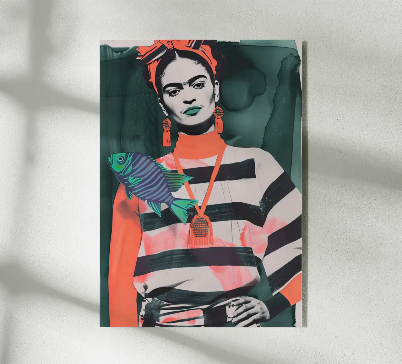 Frida acryl van DaarbyN