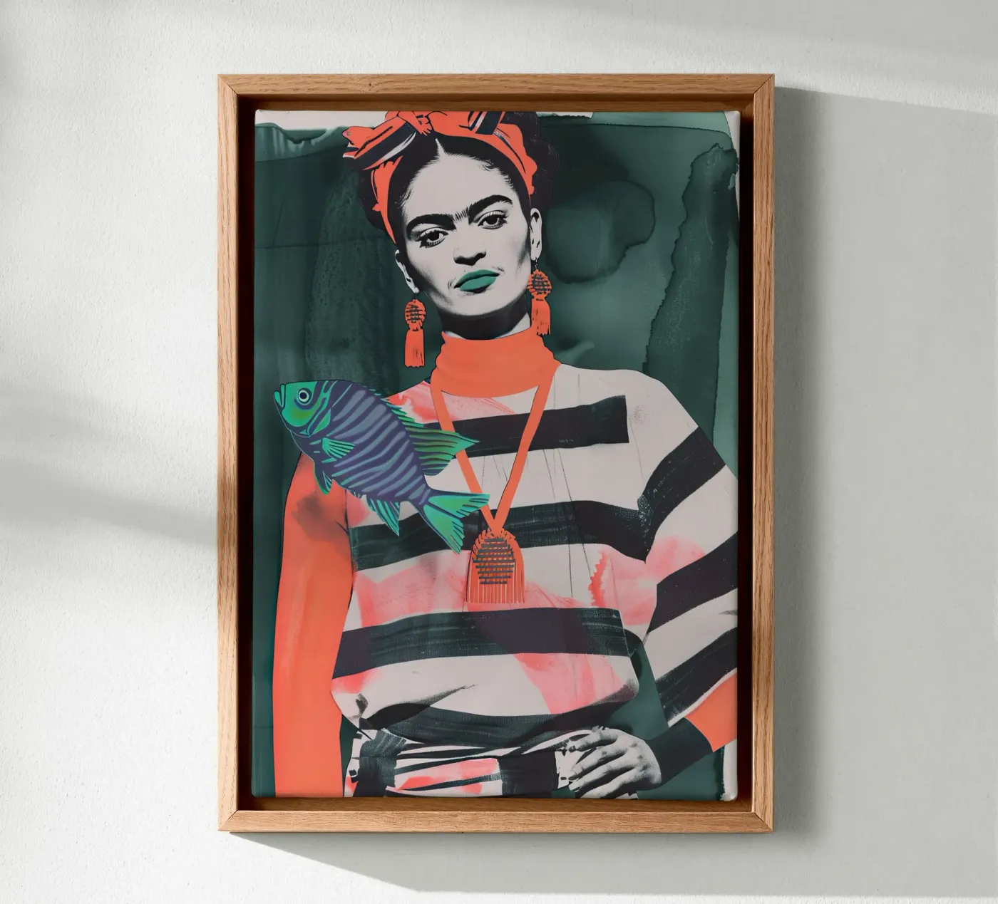 Frida canvas by DaarbyN
