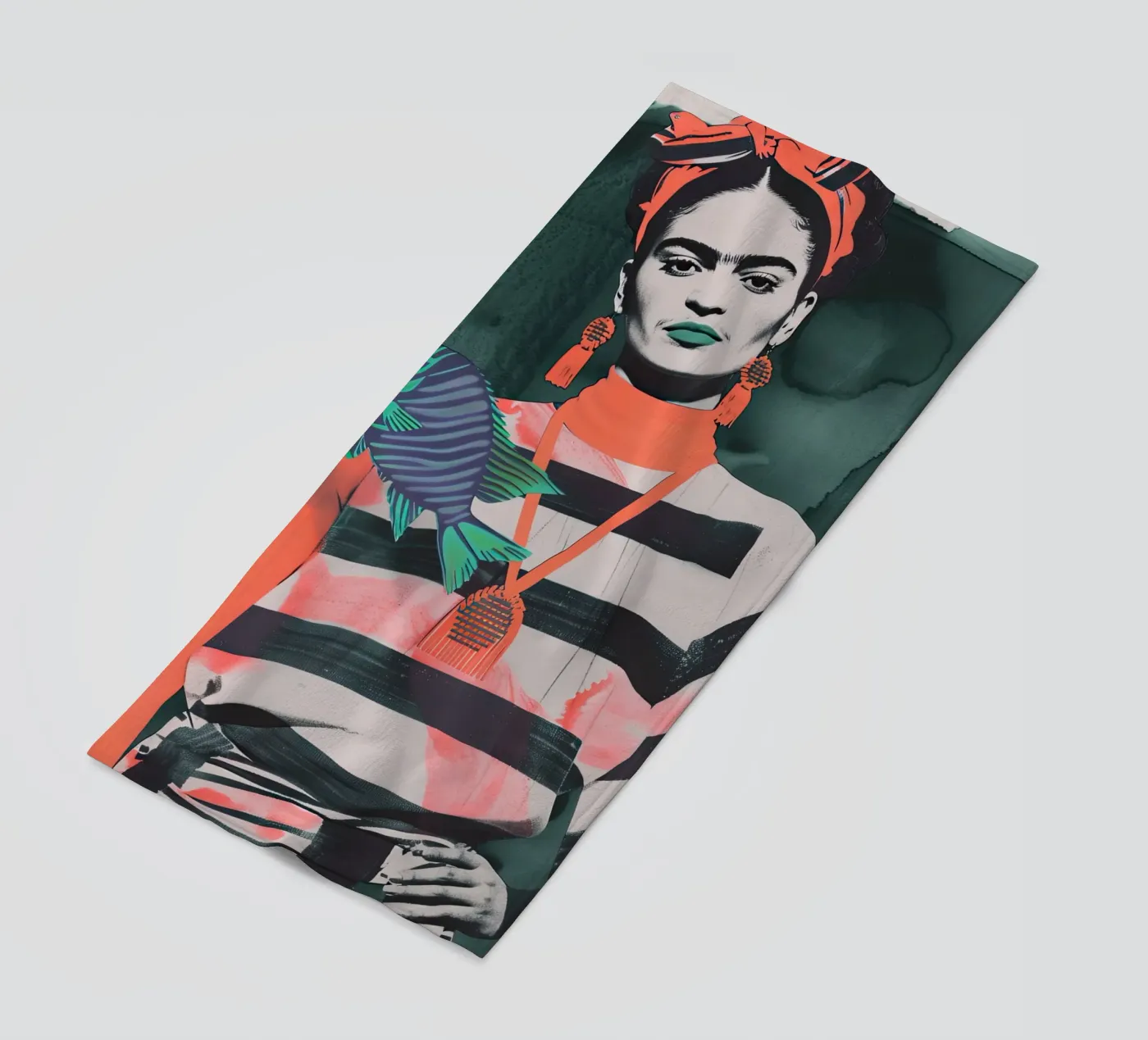 Frida beach towel by DaarbyN