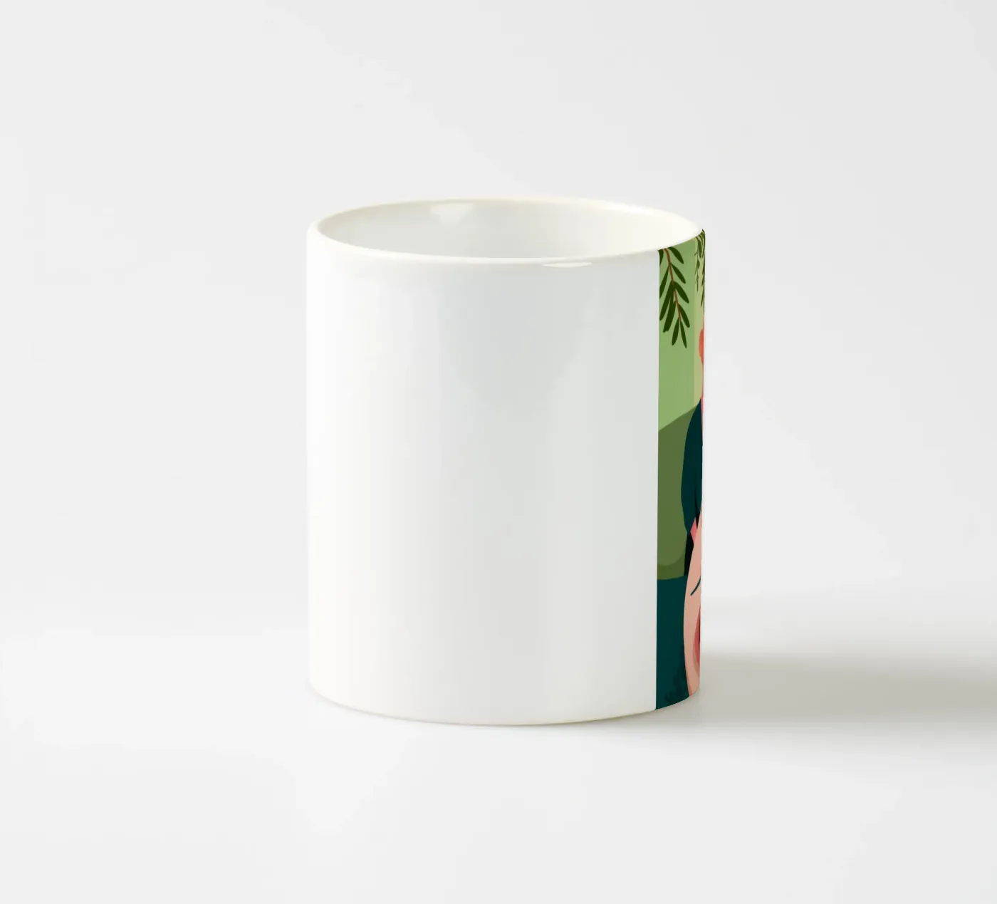 Dining Table Scene ceramic mug by Kamera Obskura