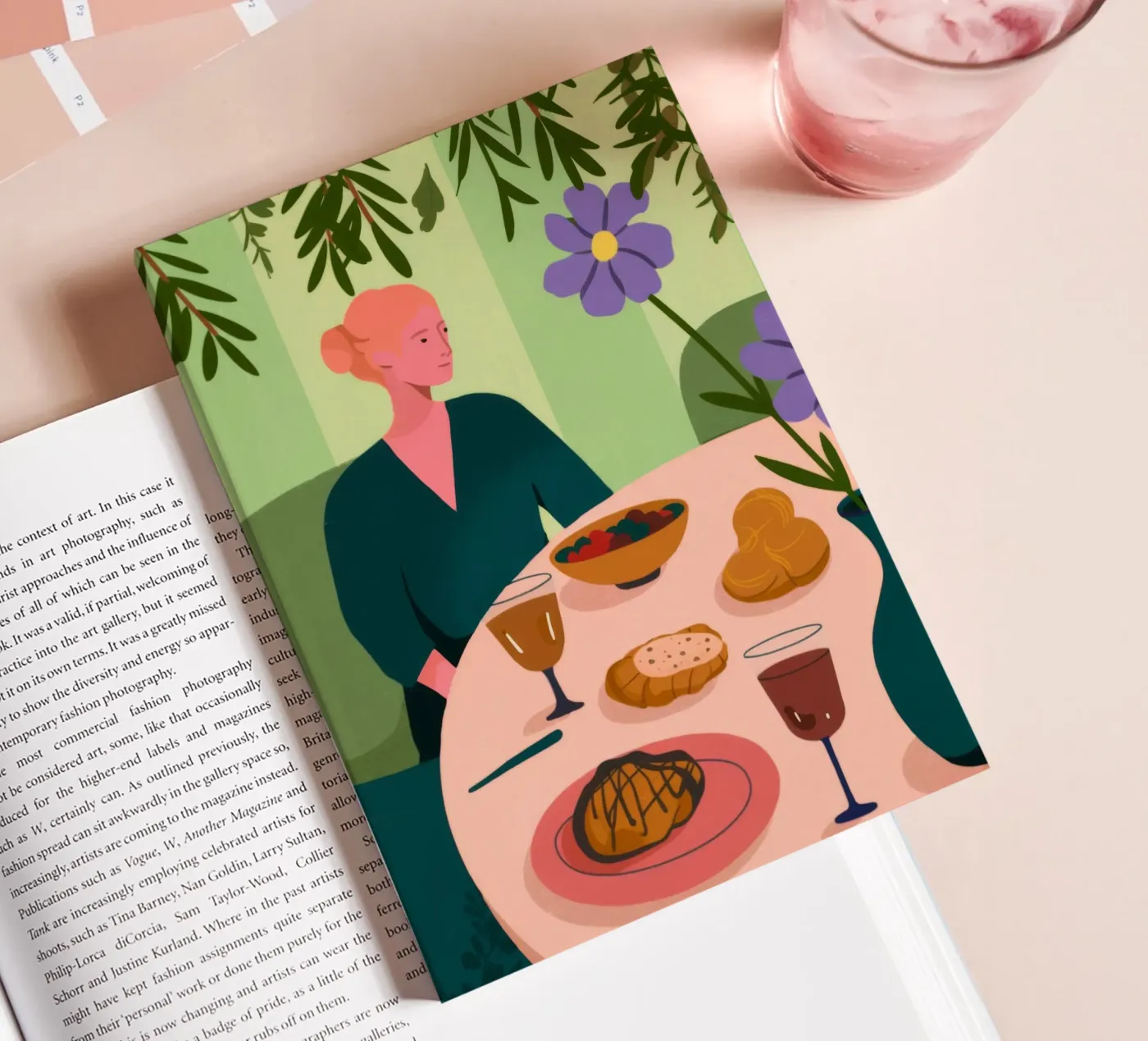 Dining Table Scene notebook by Kamera Obskura