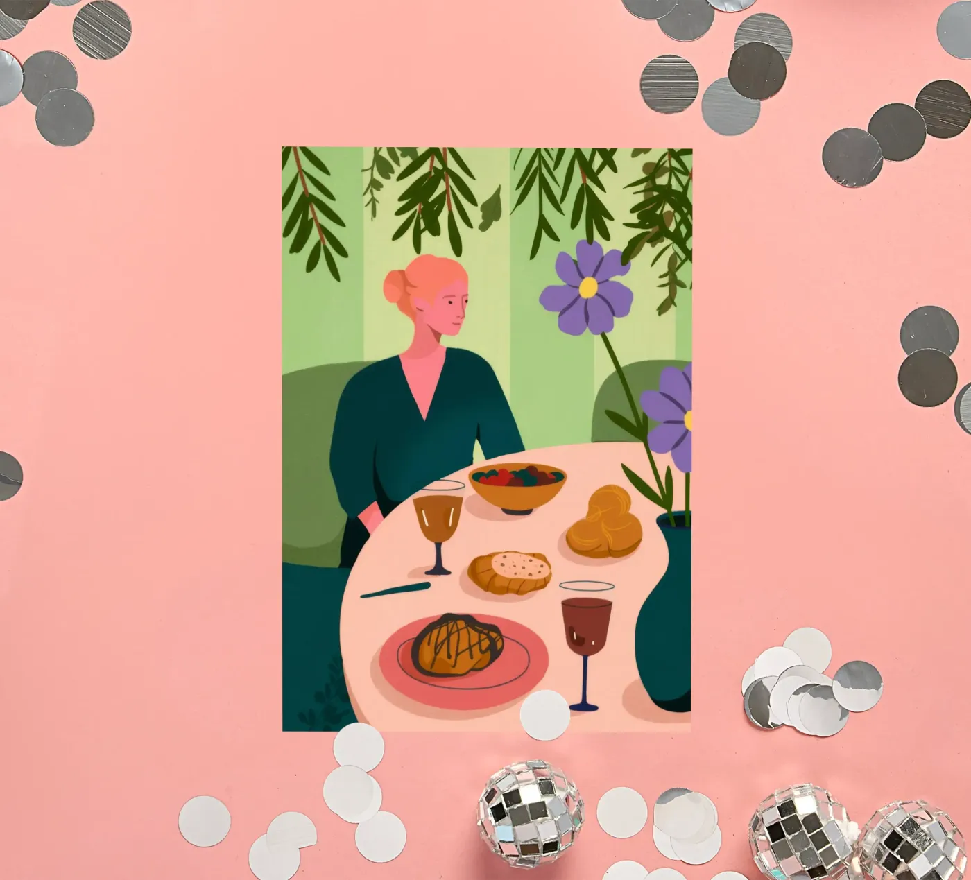 Dining Table Scene sticker by Kamera Obskura