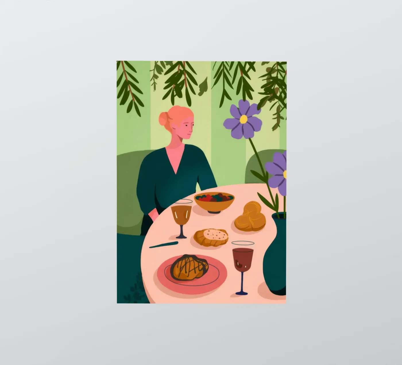 Dining Table Scene sticker by Kamera Obskura