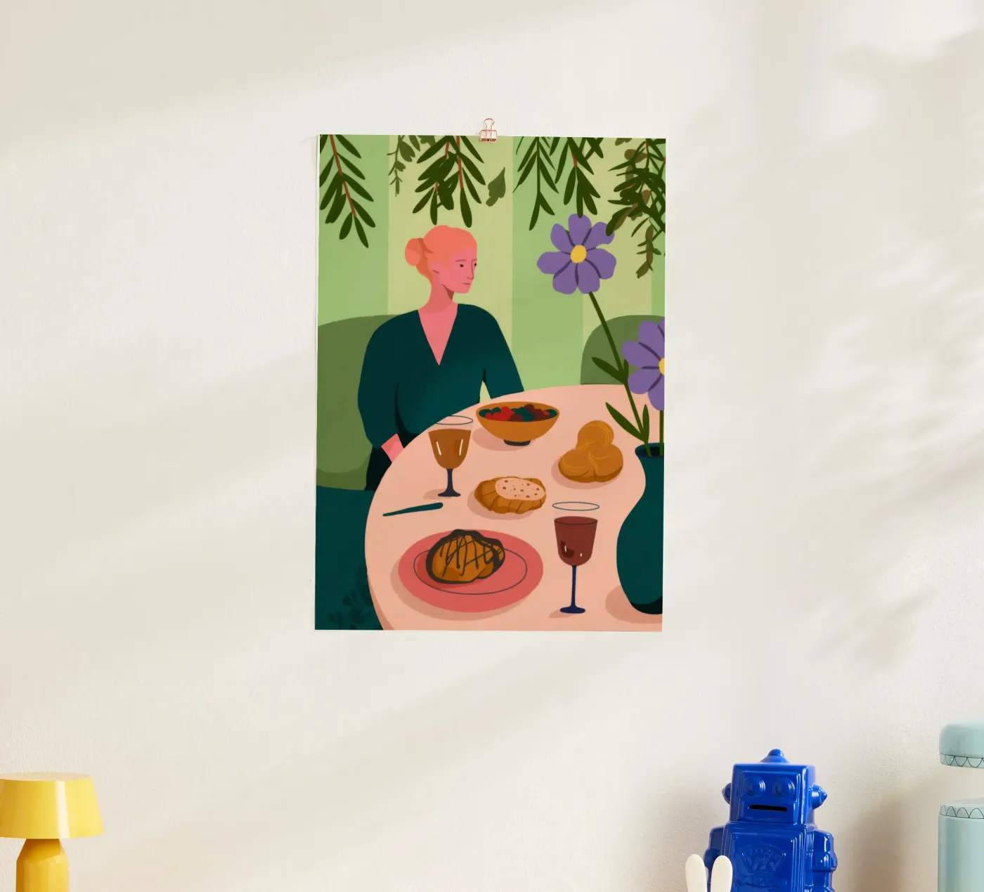 Dining Table Scene poster de Kamera Obskura