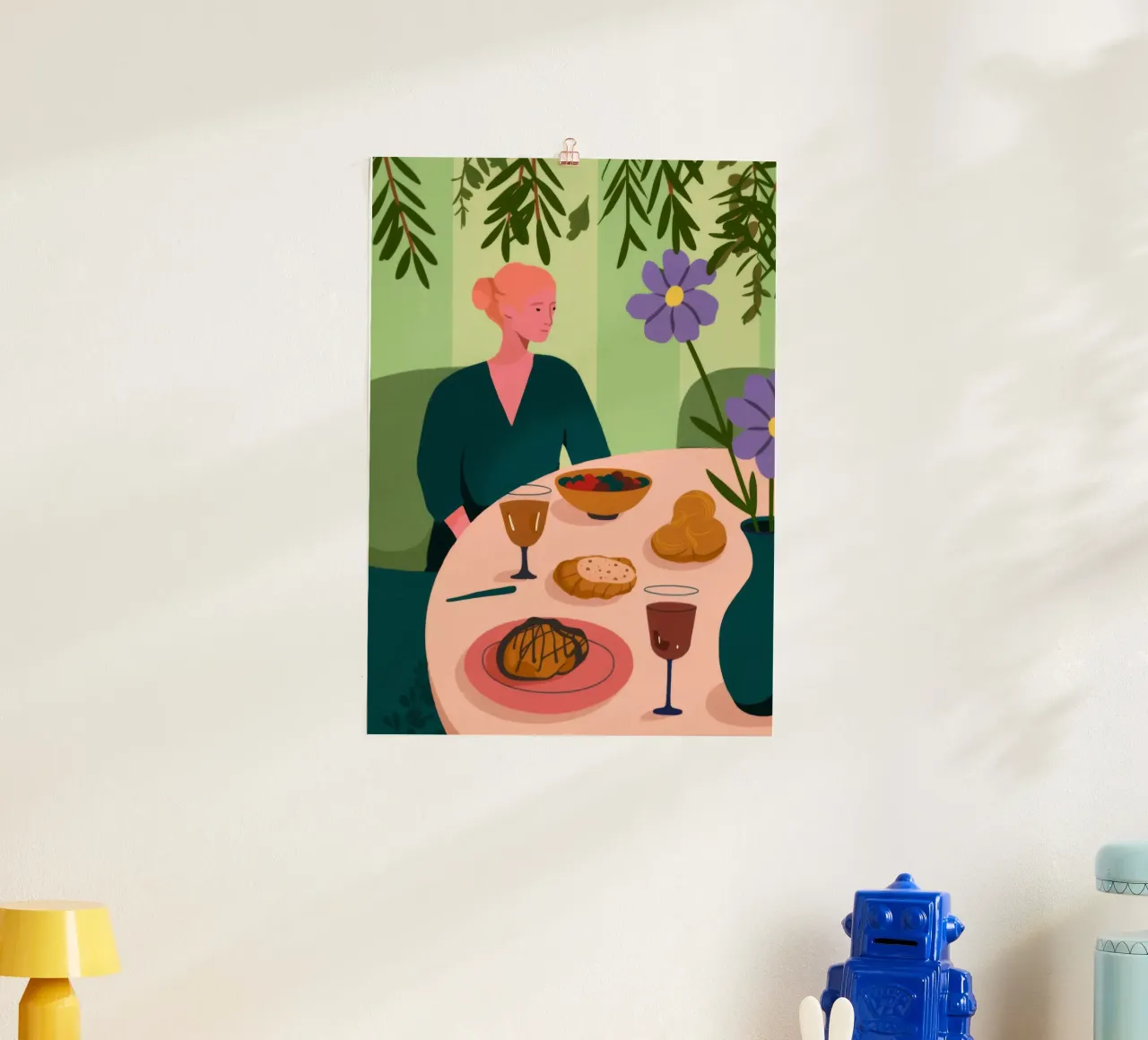 Dining Table Scene poster by Kamera Obskura