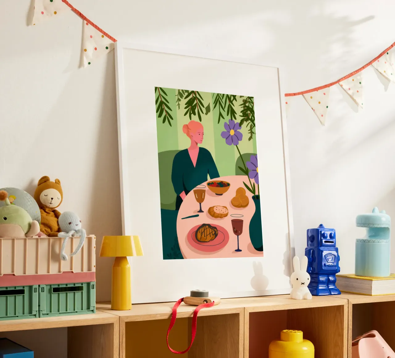 Dining Table Scene poster by Kamera Obskura