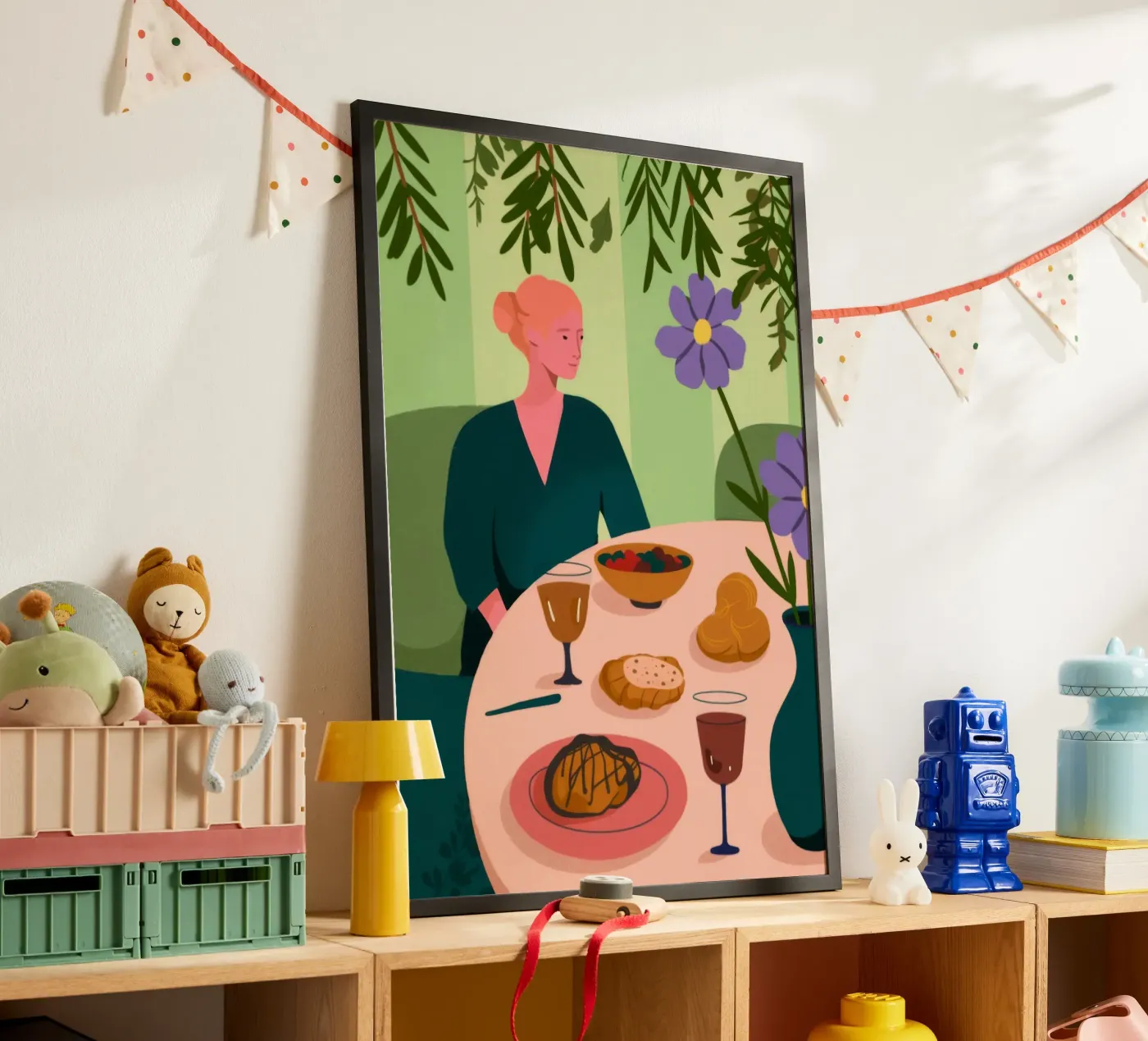 Dining Table Scene poster de Kamera Obskura